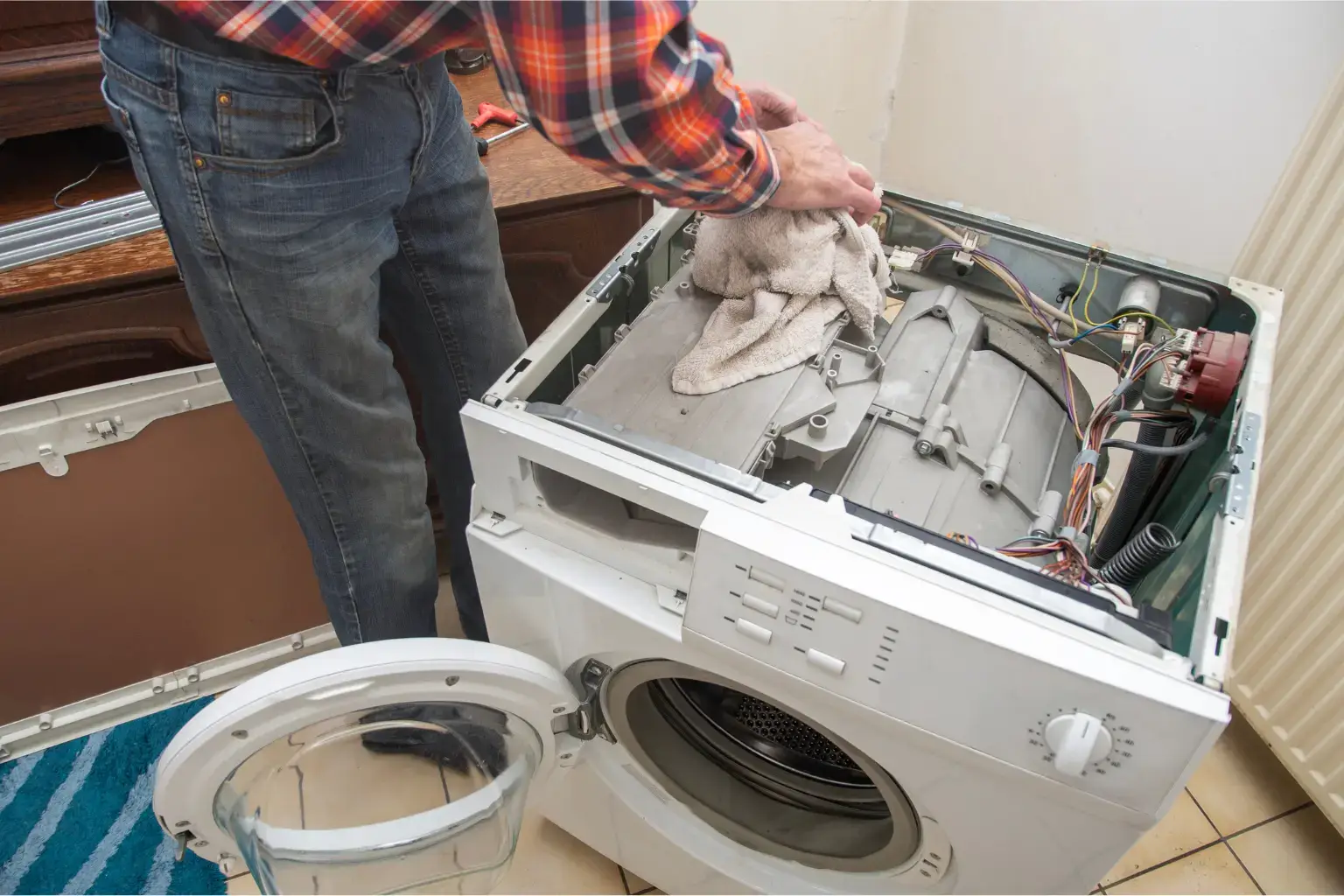 washing machine leak repair in san diego